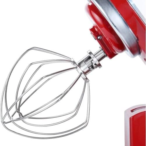 K45WW Wire Whip Attachment for KitchenAid Tilt-Head Stand Mixer Stainless Steel Whisk Dishwasher Safe Cream Beater