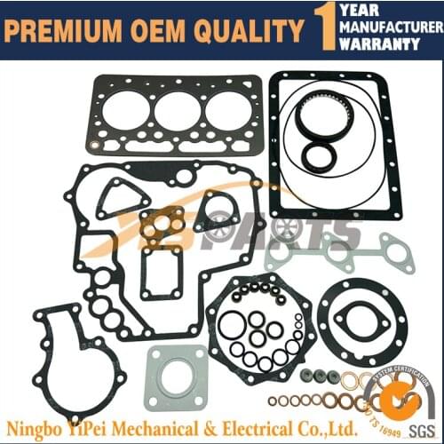D600 Full Gasket with Cylinder Head Gasket for Kubota G5200H Tractor