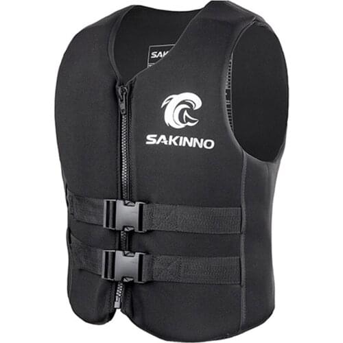 Adults Life Jacket Surf Raft Motorboats Vest Jet Ski Kayak Wakeboard Fishing Vest Rescue Boat Swimming Surf Sailing Safety Vest