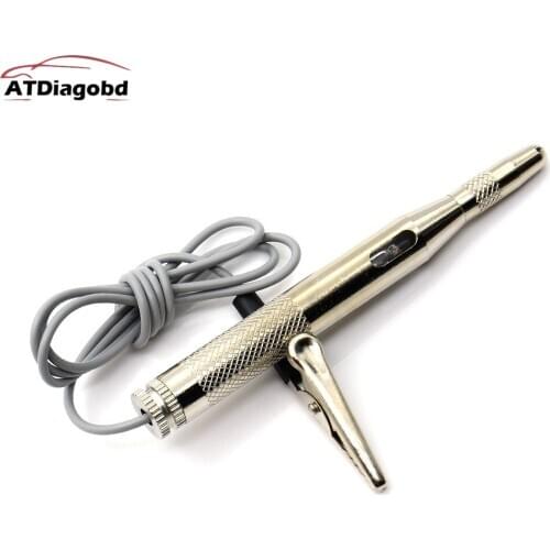 2019 New DC 6V 12V 24V Probe Light System Test Probe Lamp Auto Car Light Circuit Tester Lamp Voltage Test Pen Detector Copper