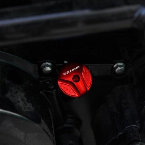 Motorcycle Engine Oil Filter Cup Plug Cover Screw For Suzuki V-Strom 250 DL250 DL650 DL1000 VStrom 650 1000 1050 1050XT all year