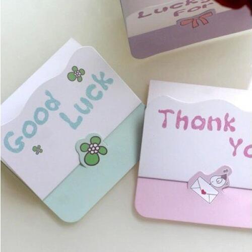 1pcs[DIDA]Mini letter-Message Card Stationery Envelope Multi-function Greeting Card Wholesale