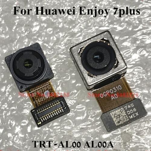 100% Original Back Camera Flex cable For Huawei Enjoy 7 plus TRT-AL00 AL00A Front Rear Rear Built-in Camera connector module
