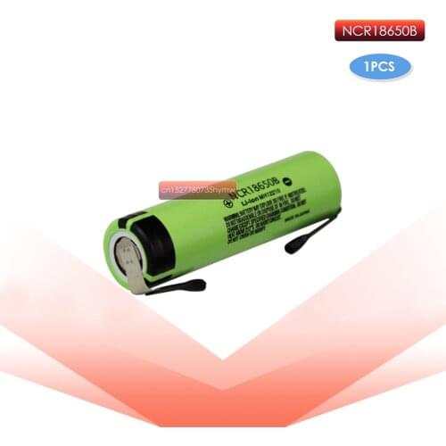 2019 Panasonic Original NCR18650B 3.7v 3400mah 18650 Lithium Rechargeable Battery Welding Nickel Sheet batteries