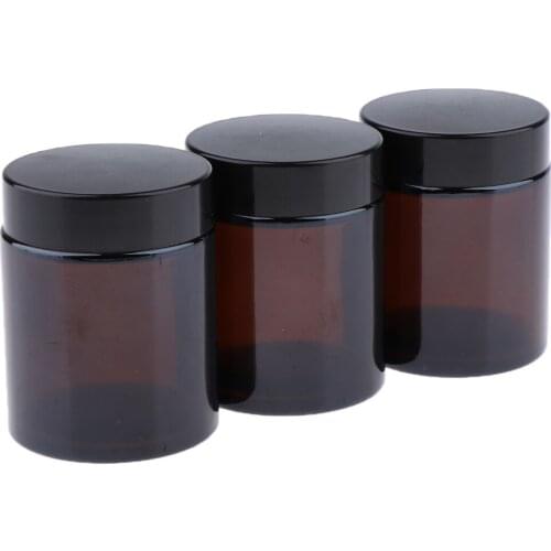 3pcs 100ml Large Capacity Empty Refillable Face Cream