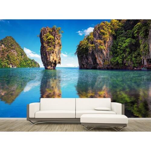 3d wallpaper for room Landscape background wall photo 3d wallpaper 3d customized wallpaper