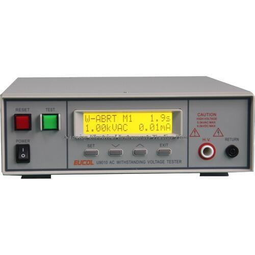 Fast arrival U9010 Programmable AC Withstand Voltage Tester AC0-5KV ,12mA