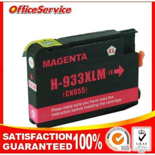 1 Magenta Compatible ink Cartridge For HP933 HP933XL , suit for Officejet 7510 7512 7110 7610 7612 6100 6600 6700 inkjet printer