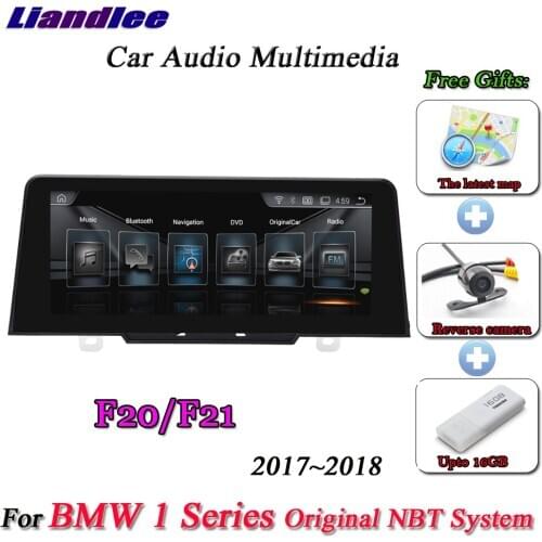 For BMW 1 Series F20/F21 2017 2018 Original NBT System Car Android 10.0 Player Multimedia Carplay Androidauto GPS Navigation