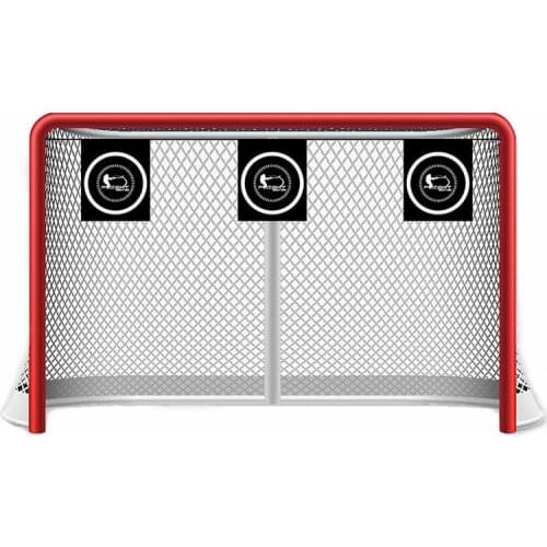 Hockey Extreme Goal Targets Lightweight Material Training Equipment Easy Installation for Ice Hockey Shooting Practise