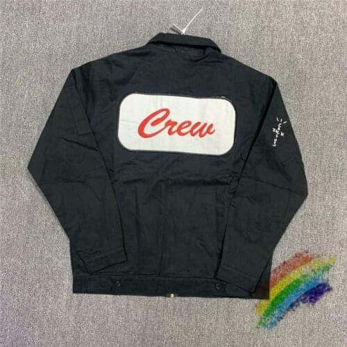 Travis Scott Cactus Jack Jackboys Jacket Men Women 1:1 Best Quality Embroidered Casual Coat Stitching Jackets