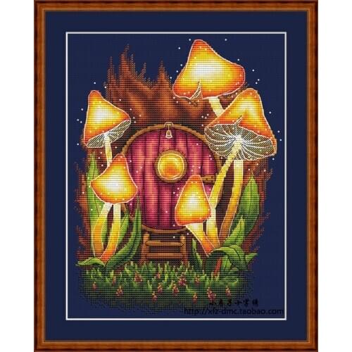 ZZ1358 DIY Homefun Cross Stitch Kit Packages Counted Cross-Stitching Kits New Pattern NOT PRINTED Cross stich Painting Set