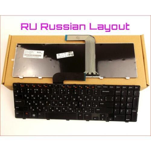 New Keyboard RU Russian Version For Dell MP-10K73US-442 4DFCJ KB.904IE.07C Laptop
