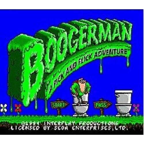 Boogerman A Pick And Flick Adventure Game Cartridge Newest 16 bit Game Card For Sega Mega Drive / Genesis System