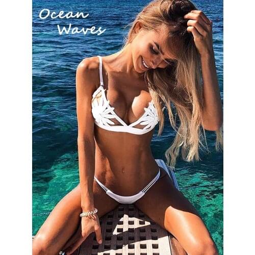 2021 New Push Up High Waiste Bikini Women Bathing Suits Sexy Brazilian Lace Swimsuit See Through Swimwear Chrysanthemum Print