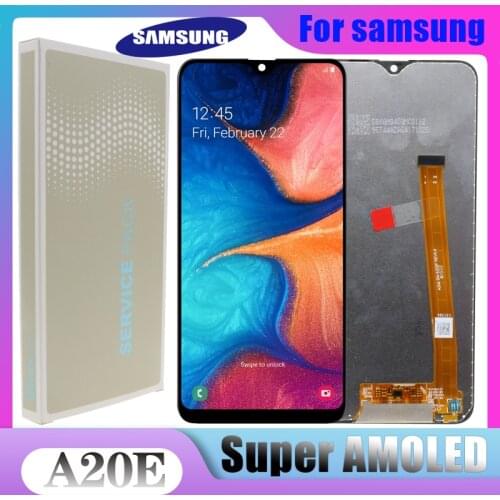 Original for Samsung Galaxy A20e A202 A202F A202DS LCD Display Touch Screen Digitizer Assembly A202 A202F/DS A20e LCD Display