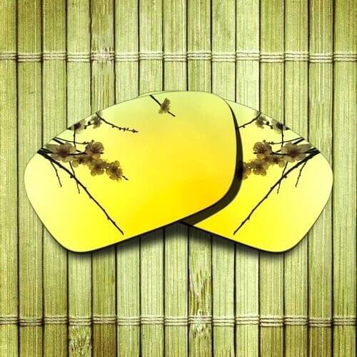 Polarized Replacement Lense For-Oakley Fuel Cell Sunglasses Frame True Color Mirrored Coating - Yellow Options