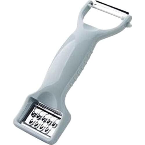 Portable Double Stainless Steel Multiuse Vegetable Fruit Grater Carrot Potato Double Headed Peeler For Kitchen Utensils