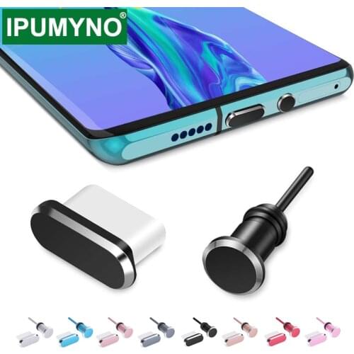 10set Type C Phone Accesorios Dust Plug Gadgets For Xiaomi Huawei P40 P30 P20 Pro P10 Samsung Note 9 S10 S9 3.5mm Jack Usb Cover