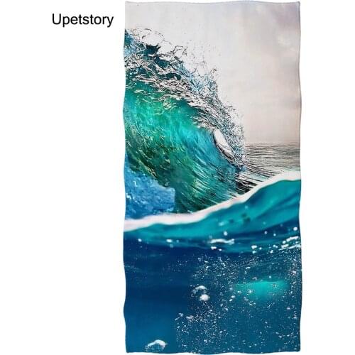 75X150CM Luxury Bath Towel Microfibe Absorbent Quick-Drying Super Large Bath Towel Wave Print Shower Towel To Wear Bath Towels