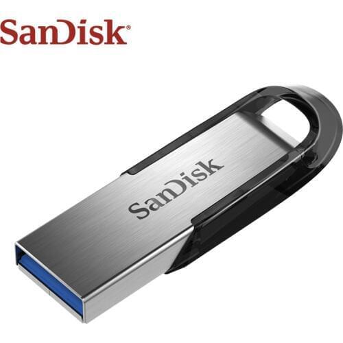Original Sandisk Ultra Flair USB 3.0 Flash Drive 16GB 32GB 64GB 128GB 256GB Memory Stick U Disk Metal Key Pen Drive Max 150MB/s