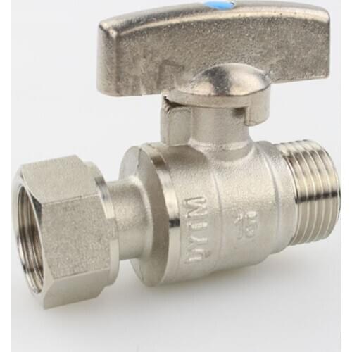 Internal And External Wire Live Ball Valve Copper Ball Core Straight Through Hot And Cold Water Switch Ball Valve