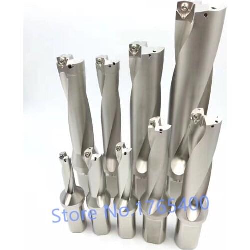 WC 2D U drill 14mm -24mm (14 15 16 17 18 19 20 21 22 23 24) shank C25 Fast Drill indexable drill tool for WCMX03 04 05 insert