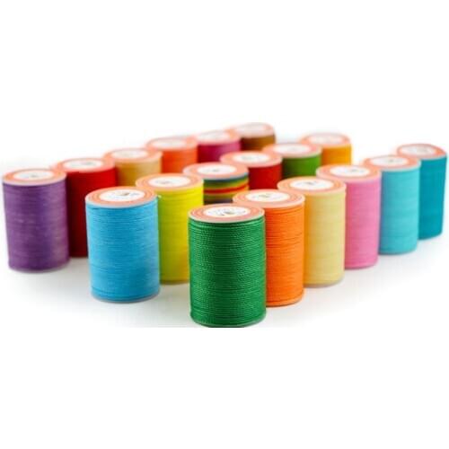 0.55mm 2020NEW Hot DIY Leathercraft Sewing Hand Wax Threads Strength Hi-Quality Polyester Fiber Jewelry Making Hilos Para Coser