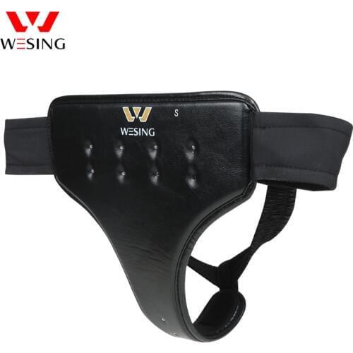Wesing Female Groin Guard Sanda Taekwondo Groin Protective Gears Adult Girls Muay Thai Kickboxing