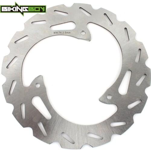 BIKINGBOY Rear Brake Disc Rotor Disk 125-660 EXC GS MX XC-W SX-F MXC SXS SX 620 640 LC4 Supermoto Duke II 660 Rally 99 00 01 02