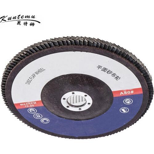 1PC 180mm Flap Disc 80 Grit Grinding Wheels Angle Grinder Sanding Discs