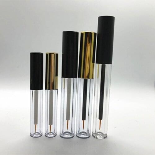 50pc 2ML 4ML liquid eyeliner tube High-grade plastic eyelash growth liquid bottle Empty tubes of progesterone false eyelash glue