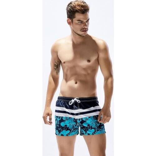 Mens Quick-Drying Beach Pants Summer Fashion Sports And Leisure Vacation Mens Shorts Mens Bath Home Pajamas Sports Shorts