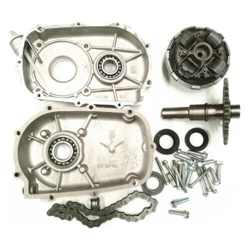 GX390 1/2 REDUCTION GEARBOX FOR HONDA GX420 13HP 15HP STATIONARY MOTOR GO KART CASE COVER CLUTCH CHAIN BEARING SEAL GASKET SHAFT