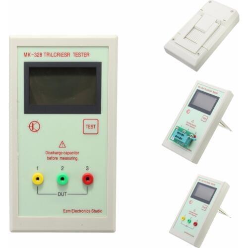Capacitor ESR Inductance Resistor Meter Digital Multimeters Transistor Tester LCR NPN PNP MOS Capacitance Resistance Tester