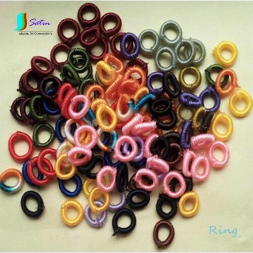 Colorful Septa Spacer Buckle Coil Ring Chinese Pineapple Knot Buttons DIY Craft Bracelet Necklace Pendant Fitting Parts S0257N