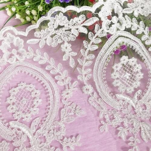 3Y/Lot gold line car bone lace wedding dress lace accessories width 32 cm TX1004