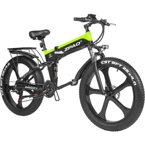 Powerful Electric Bike Mountain eBIKE Foldable Two Wheels Electric Bicycles 26 Inch 48V 1000W Fat Bike Electric Bicycle Adult