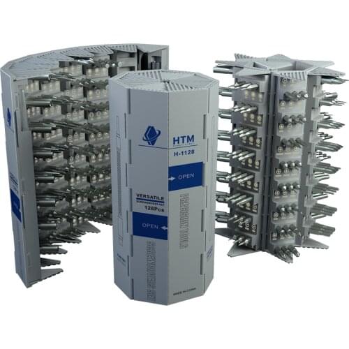 HTM 128 in 1 Precision Screwdriver Set with 120 Bits Magnetic Driver Kit of Phone Repair Device for MacBook Laptop Hand Tools