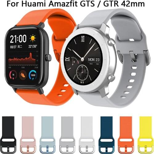 20mm Smart Watch Wristband Straps For Huami Amazfit GTS 2 2e GTR 42mm Replacement Bands Wrist Bracelet for Huawei Watch GT2 42mm