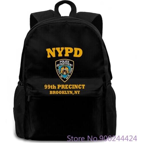 99th Precinct Brooklyn NY Vintage Pattern Brooklyn Nine Nine Straight women men backpack laptop travel school adult