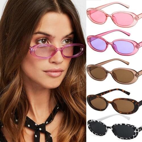 Fishing Travel Women Men Eyewear UV400 Shades Small Oval Fashion vintage Sun glasses Cycling Outdoor Trendy Sunglasses