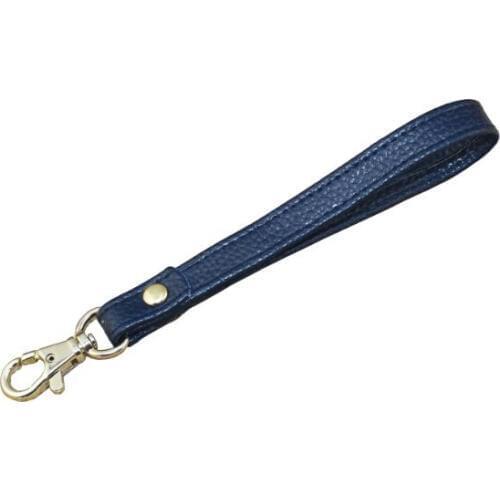 Genuine Leather Bag Handles Leather Shoulder Bags Belt DIY Replacement Handbag Strap Bag Accessories Decoration Gift Blue