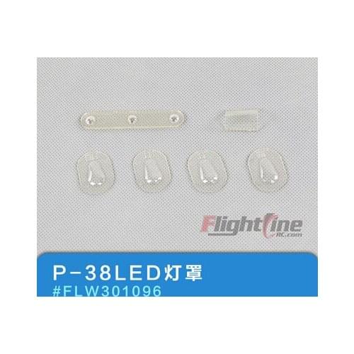 LED lampshade for Freewing Flight Line P38 P-38 rc plane