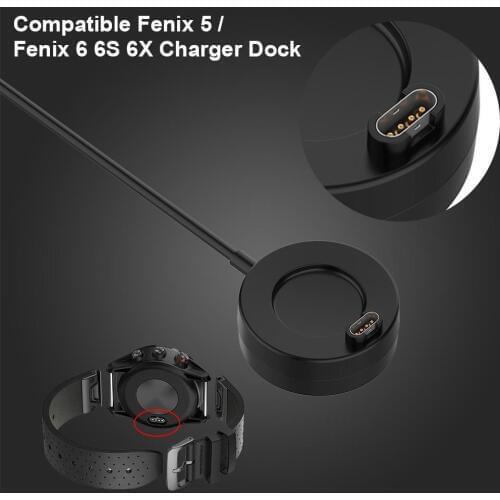 Universal Charger Dock USB Charging Cable Stand Station for Fenix5 5S 5X/ Fenix 6 6S 6X/ Vivoactive 3