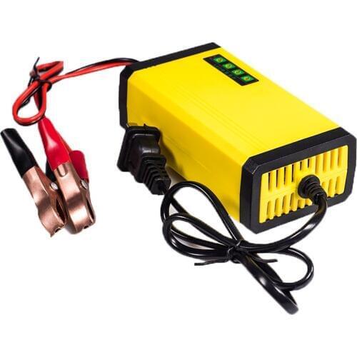 12V 2A Automatic Motorcycle Battery Charger AC220V For Lead Acid Wet Dry AGM GEL Battery 7AH 12AH 14AH 20AH With Led Indicator