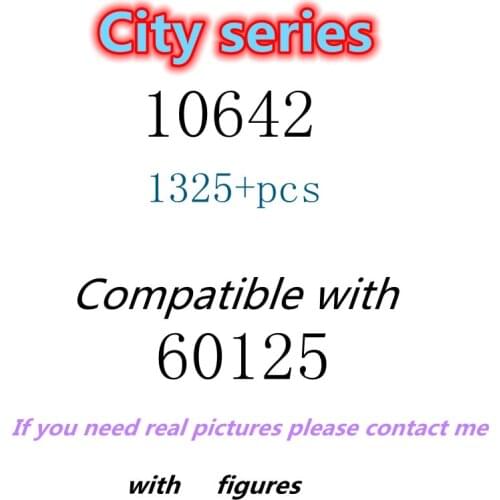 1325pcs 10642 Building Block Toy City Series 60125 Assembled Building Block Childrens Toy Gifts