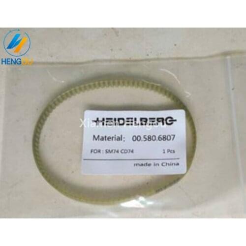 4 pieces Import Belt 00.580.6807 Toothed Belt 6AT 3*270 for SM74 PM74 Motor Bracket