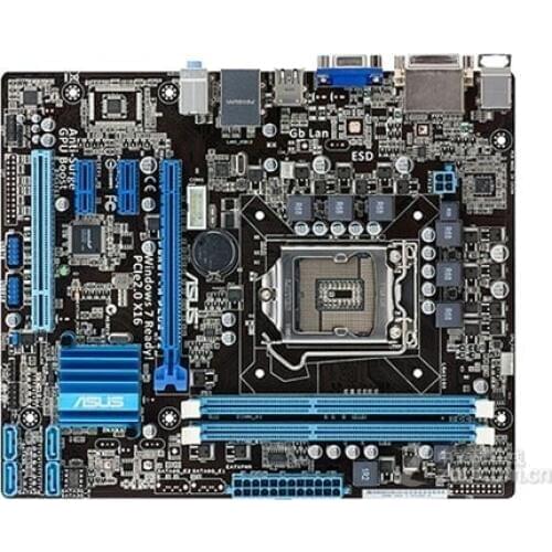 Free shipping original motherboard for ASUS P8H61-M PLUS V2 LGA 1155 DDR3 boards for 32nm USB2.0 16GB H61 Desktop motherboard