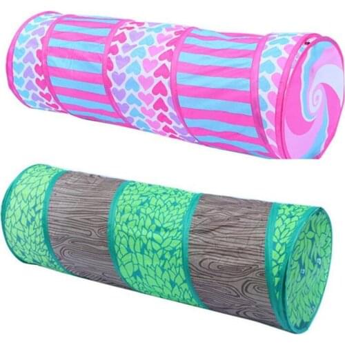 JKLYZXS Kid Indoor Outdoor Pop Up Tunnel Play Tent for Crawling Game Fun Toy